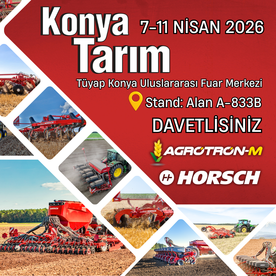 Agrotron Türkiye, HORSCH Teknolojilerini Konya Tarım Fuarı 2026’da Sergiliyor!