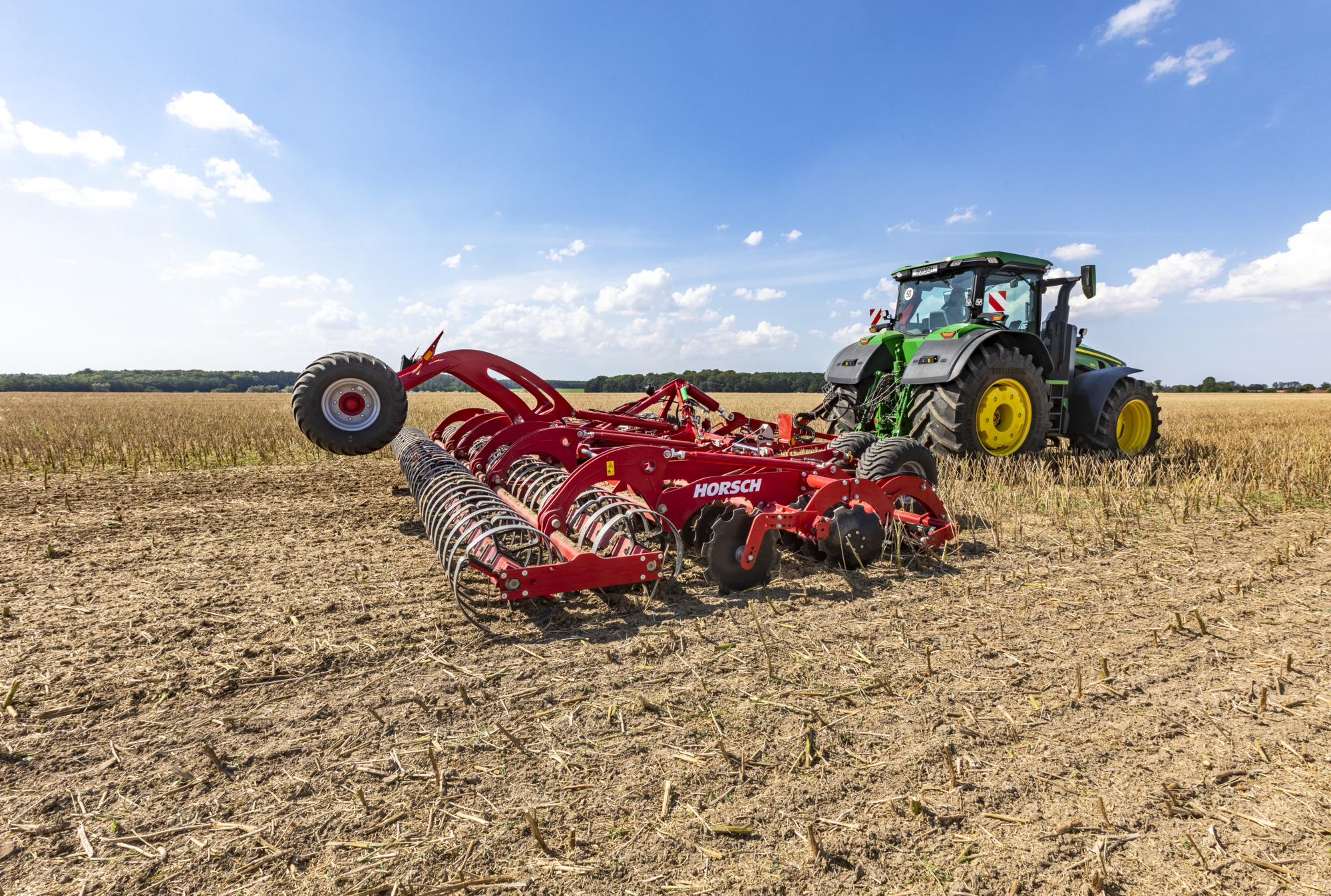 HORSCH Joker RT Diskli Tırmık | Hızlı ve Etkili Anız İşleme