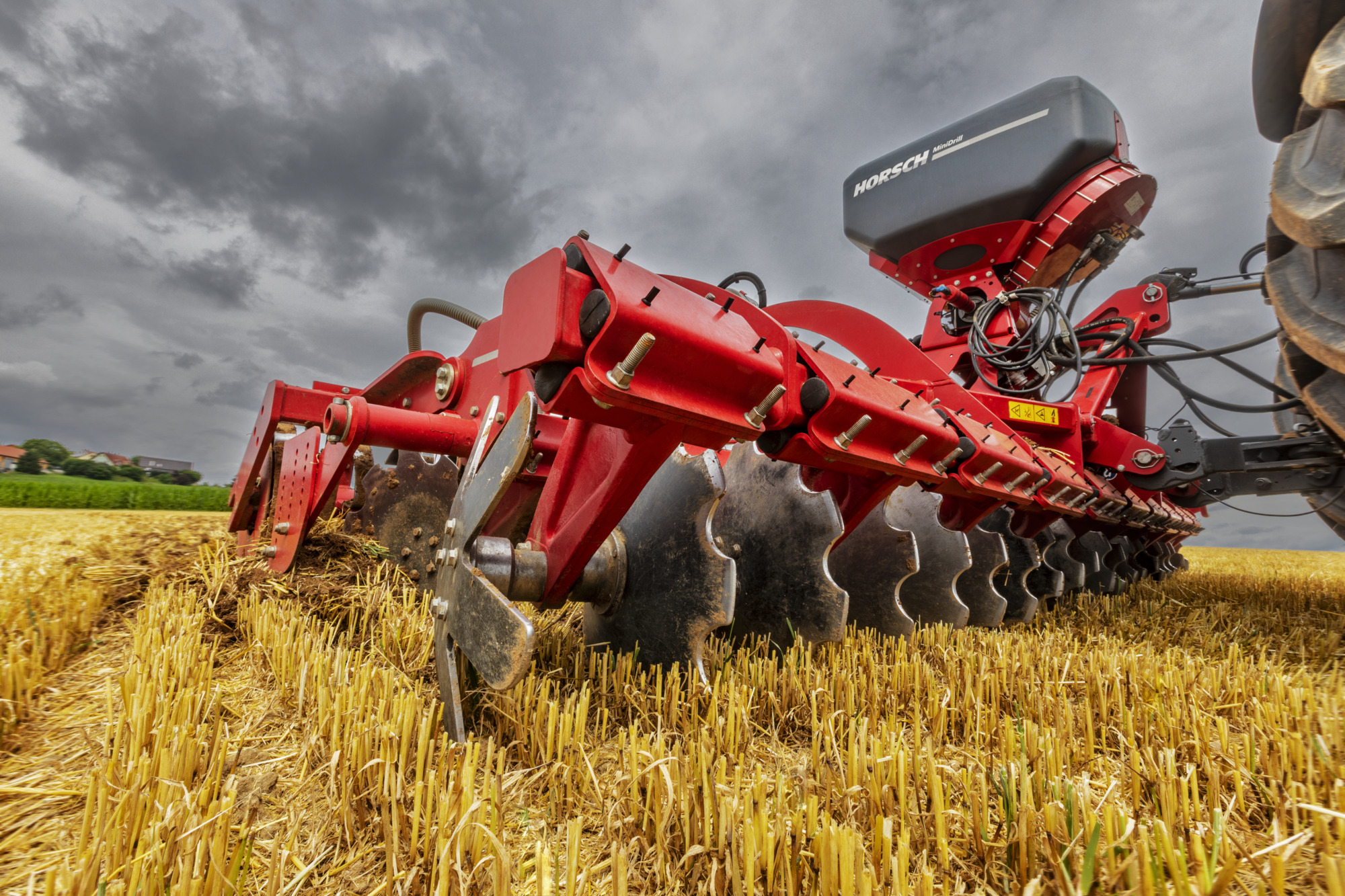 MiniDrill – (Opsiyonel) Hızlı ve Yüzeysel Hasat Artığı İşleme